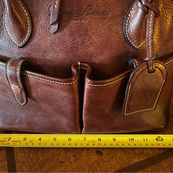 Dooney & Bourke Brown Leather Handbag - Picture 8 of 10